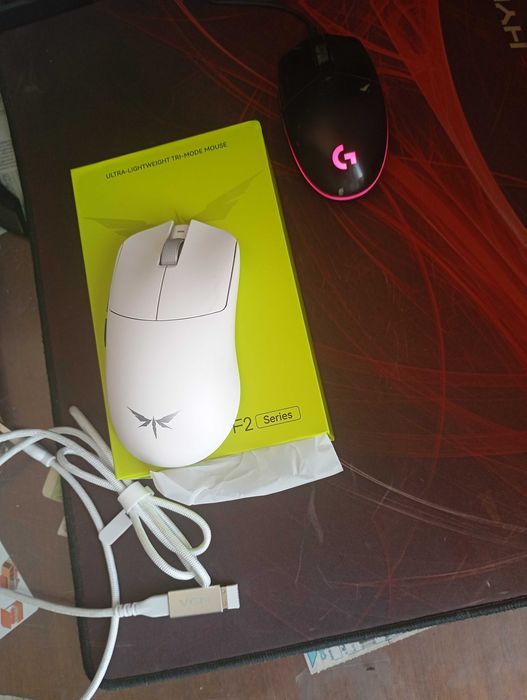 Продам игровую мышку VGN DragonFly F2 Pro max (white)