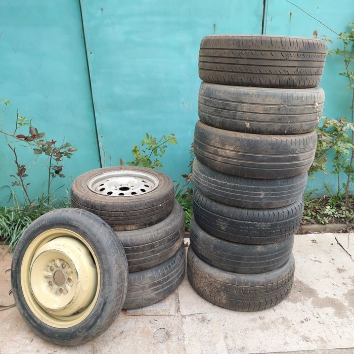 Шины бу . Разные размеры.