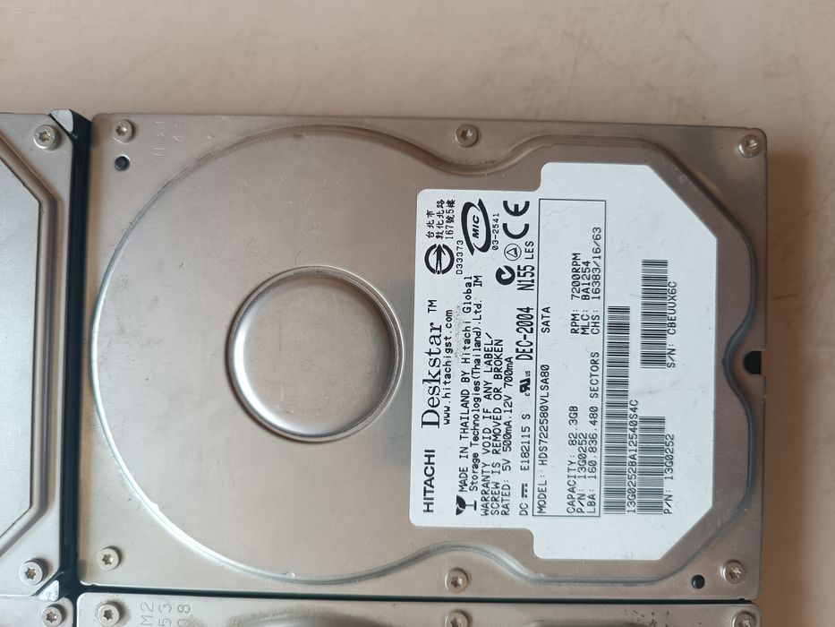 Hard disc 80/300gb
