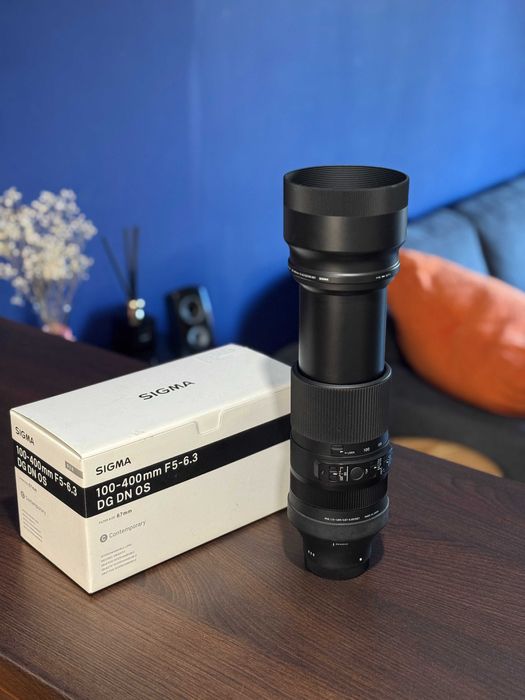 Обектив Sigma 100-400mm f/5-6.3 DG DN OS Contemporary за Sony E (FE)