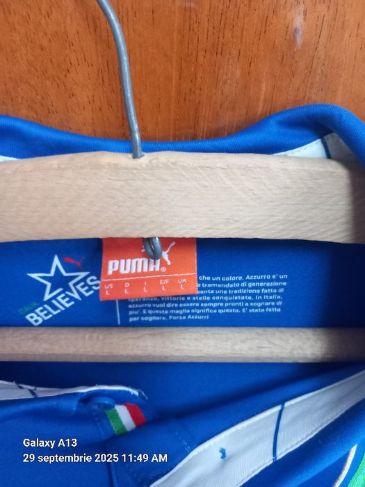 Tricou Italia 2014-2015 și Boylesports.