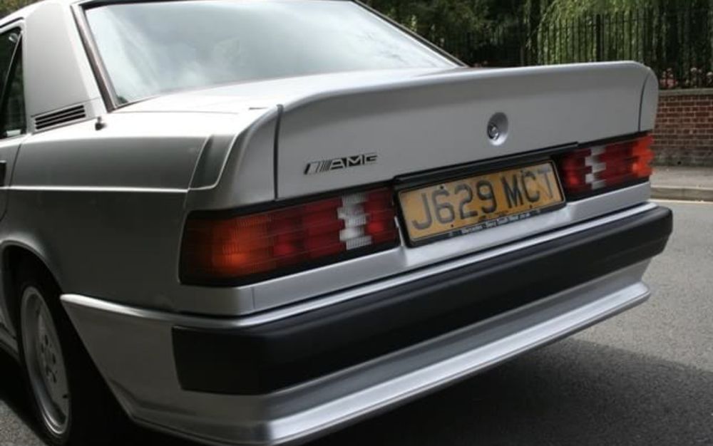 Спойлер AMG W201 ducktail