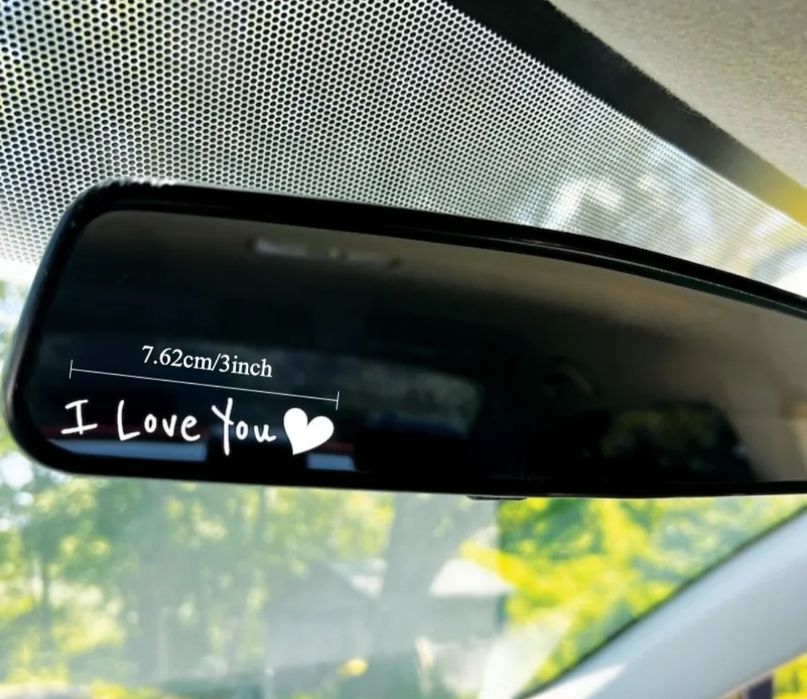 Стикер за огледало