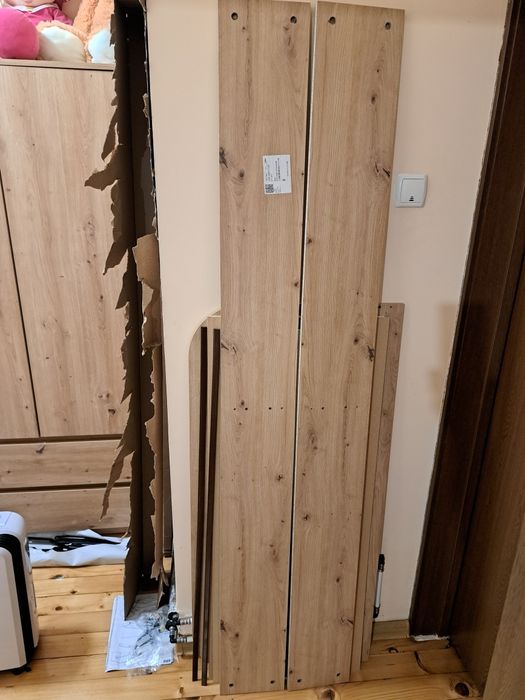 Легло Сити 2011 120/190 см с повдигащ механизъм дъб артисан