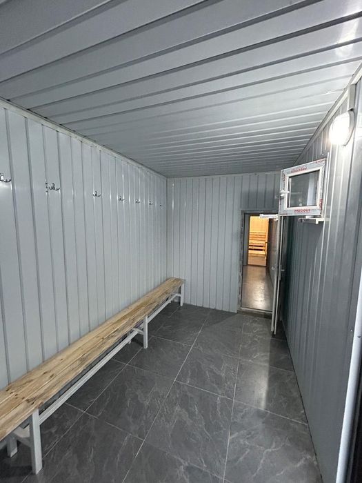 Модульные душевые на базе контейнера для рабочих20/40 фут!!!