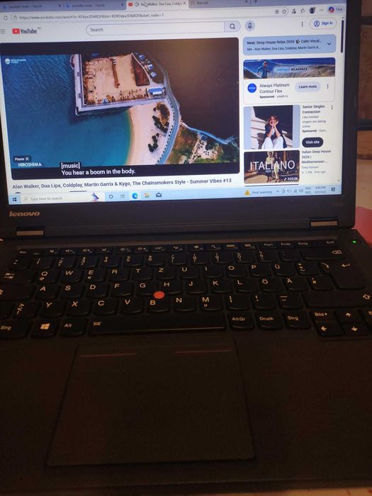 Lenovo thinkpad intel i5, fara rami si hdd, dar cu incarcator lenovo