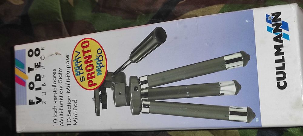Trepied / tripod / stativ - foto video nou nefolosit  CULMANN 50011- 10 segmente