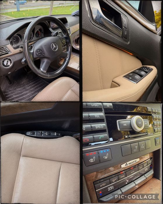 Mercedes E 350 CDI BLUE EFFINCIENCY 4MATIC AIRMATIC, culoare Maro, Ultima revizie la reprezentanta anul trecut a fost de 15.000 lei
