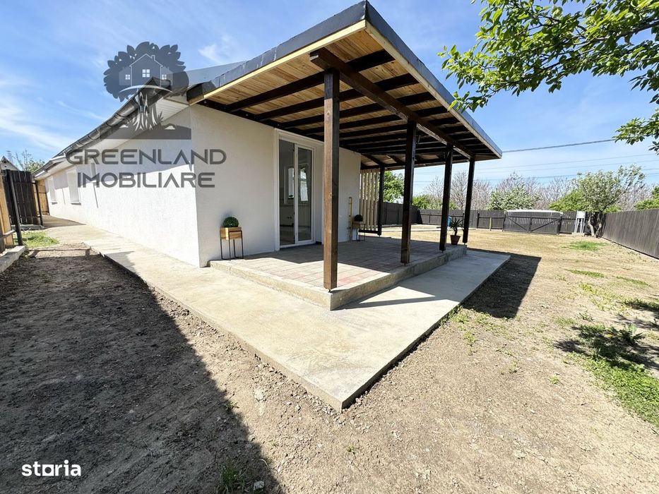 Casa plan parter, teren 370mp, la asfalt, langa statie, Bucium Paun