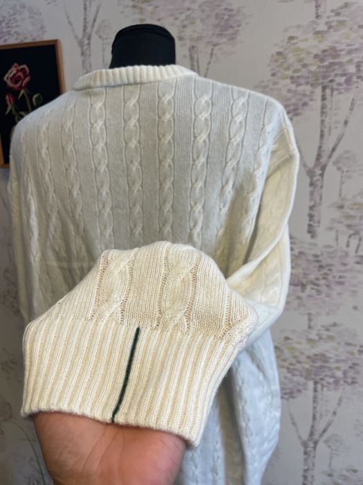 Pulover barbati gros/iarna/100% lana Lacoste XXL nou cu eticheta