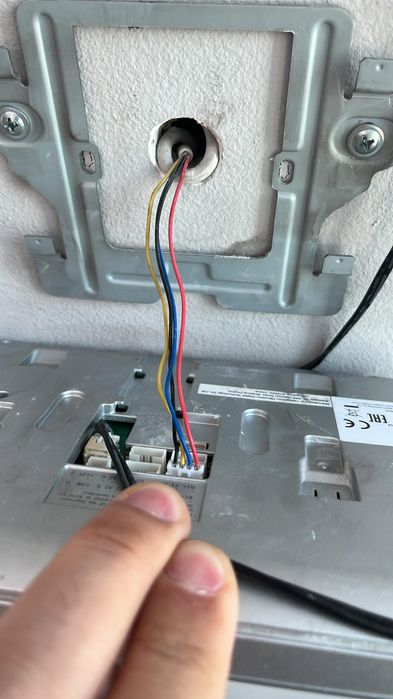 Установка видеодомофона