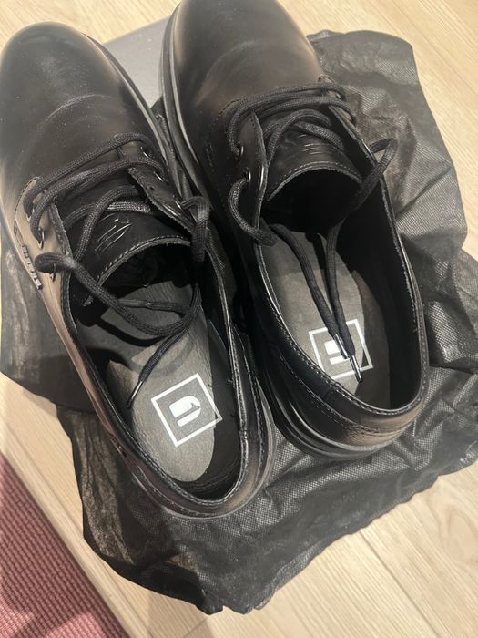 Мъжки обувки G-Star Raw, черни, 45 номер, естествена кожа.