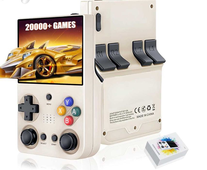 Ръчна игрова конзола M21 Retro, 64GB, 3.5-инчов IPS екран