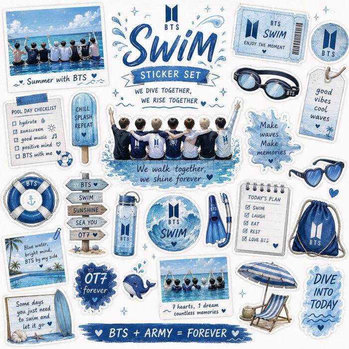 Спартивка bts SWIM