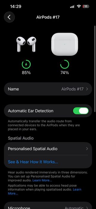 Căști airpods 3rd generation usb lighting