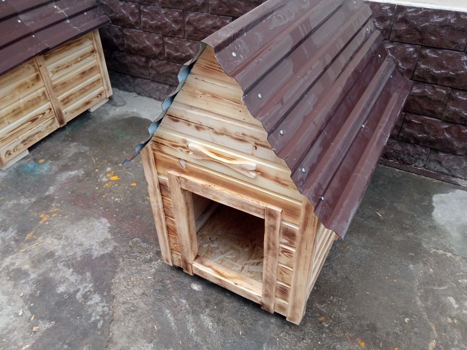 будка для средней собаки  д90 ш50 в90