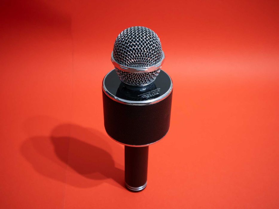 WSTER WS-858 безжичен караоке микрофон Bluetooth 5-в-1 All in One