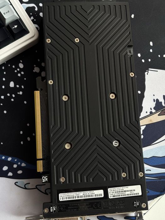 Видеокарта GEFORCE GTX 1660 SUPER 6GB