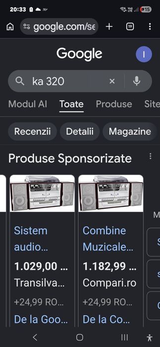 Combina muzicala karcher  kA320 Retroo