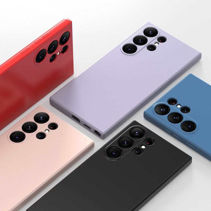 Матов Силиконов Кейс за Samsung Galaxy S25 / S24 Ultra / S23+ / S22