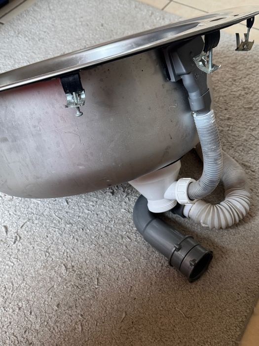 Гръцка мивка от неръждаема стомана PYRAMIS