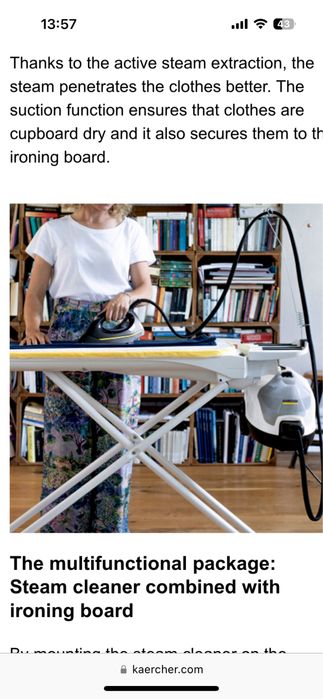 Karcher si4 premium Easyfix iron