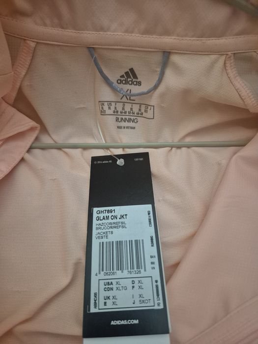 Geacă originală Adidas Glam On – XL – Nouă, cu etichetă
