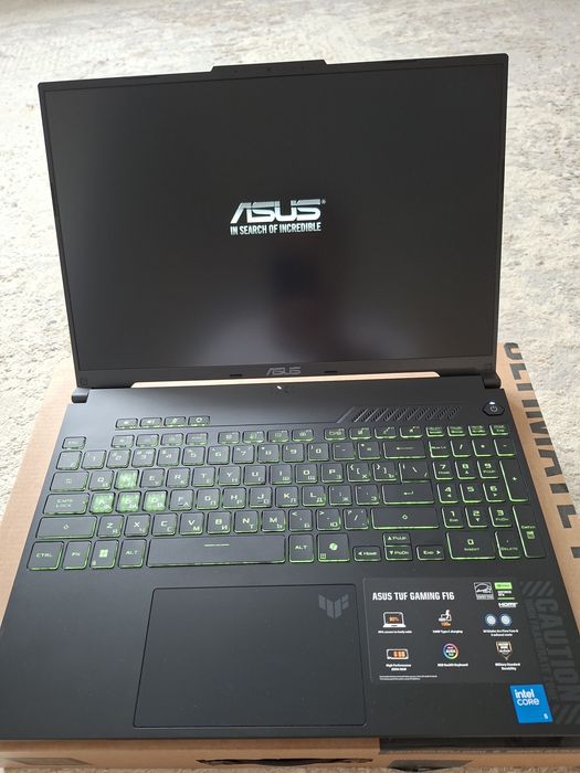 Ноутбук asus tuf gaming f16