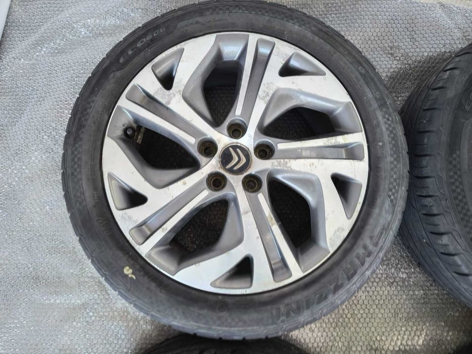 Set 4 Jante Aliaj R17 5x108 Citroen C4 Picasso II / Model Zephyr / Cod OEM 96770901ZV (12A)