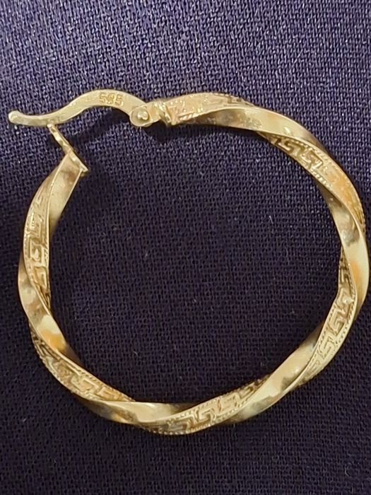 Cercei aur 14k superbi