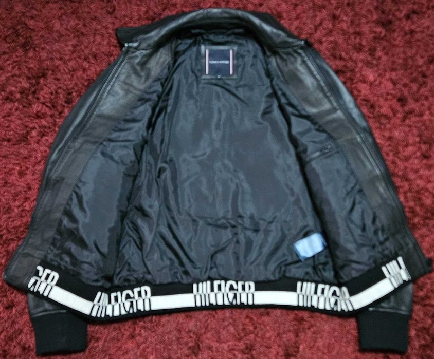 geaca barbati piele Tommy Hilfiger