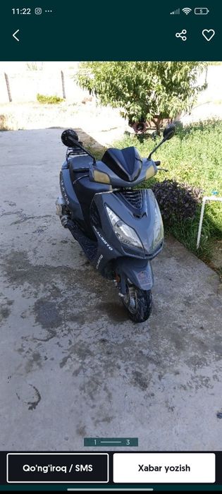 Skuter sotiladi 80kub