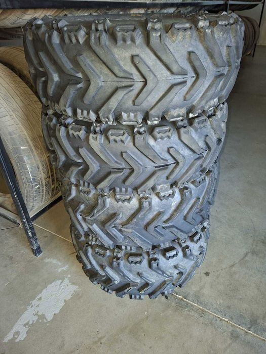 Vând set 4 anvelope ATV BKT W207 AT 25X8-12 / 25X10-12 – stare foarte bună