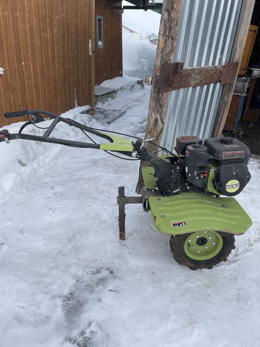 Мотоблок с прицепом