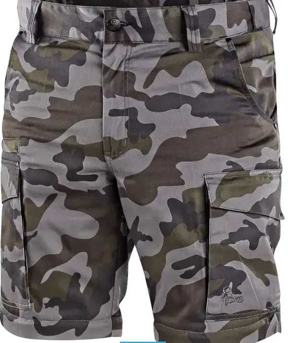 Мъжки камуфлажни панталони CXS Camo - 2в1 панталон/къси гащи