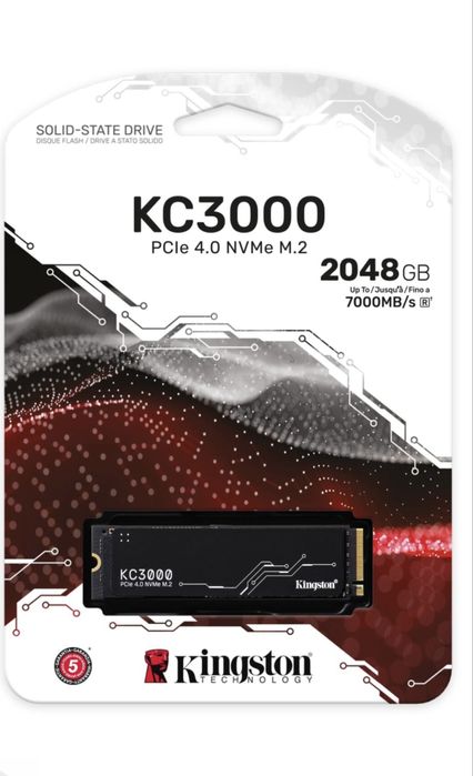 Kingston KC3000 2TB — новый, не вскрывался
