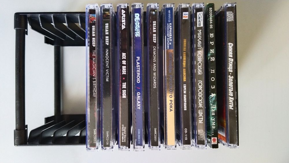 Музыкальные CD disk, бокс  для cd