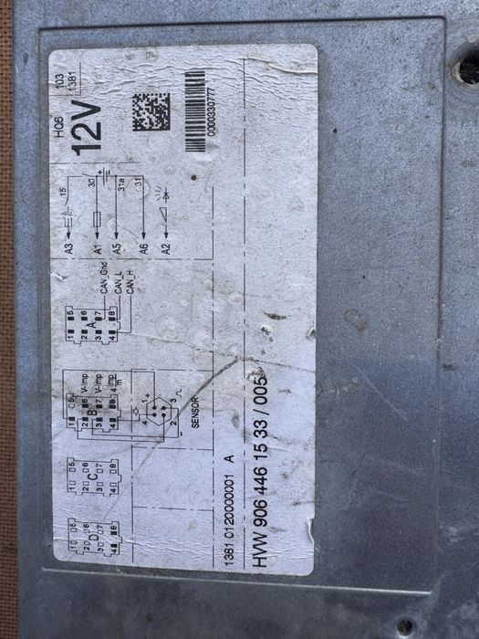 Tahograf  SIEMENS VDO 12V sprinter crafter iveco ford fiat