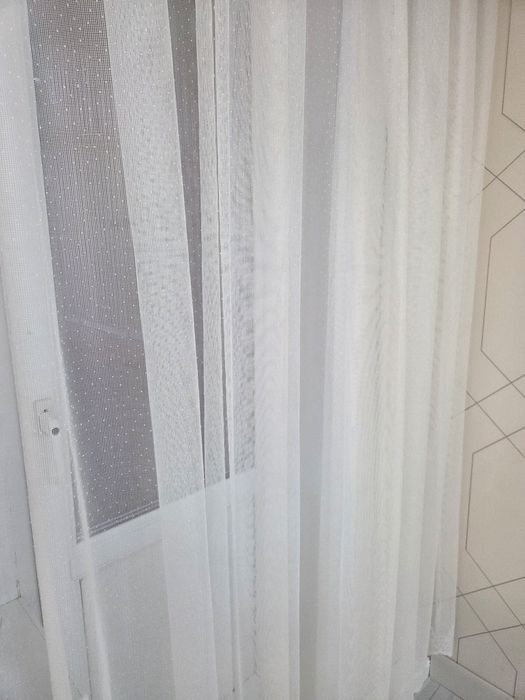 Тюль, 7 м.  Сетка. Не требует глажки