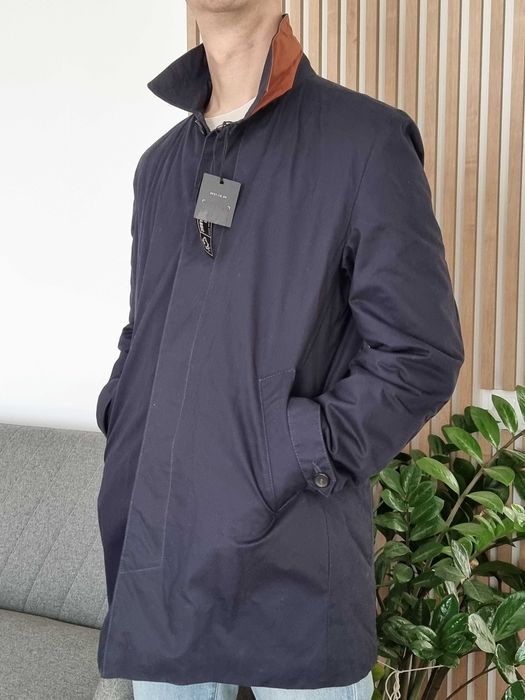 Geaca barbati NEXT noua cu eticheta, M, jacheta eleganta bleumarin