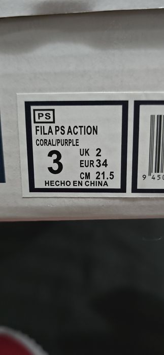 Teniși Fila fete, mărime 34