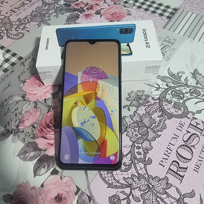 SAMSUNG GALAXY A12 BLUE 6.50 ", 128 GB, RAM 4 GB, 48+5+2+2 MP