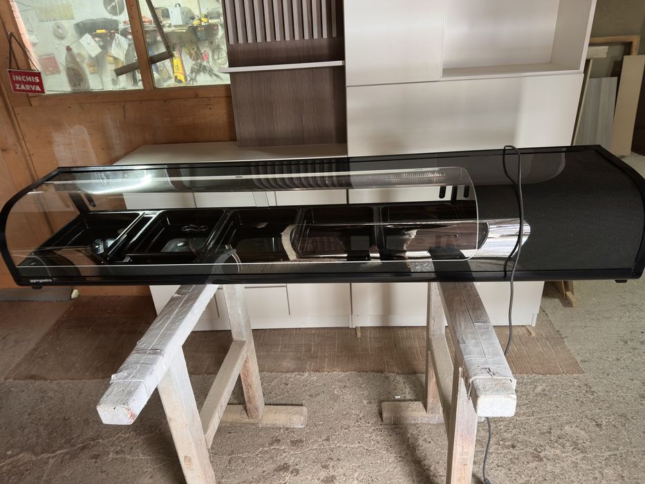 Vitrină frigorifică ingrediente / topping – GGM Gastro SKAVNR512