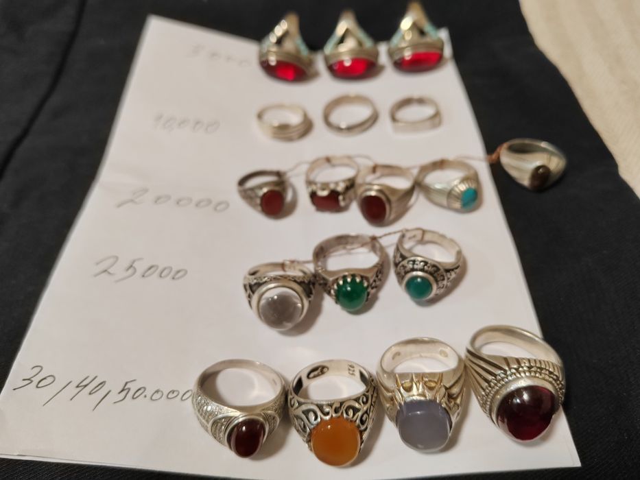 Серебряный кольца