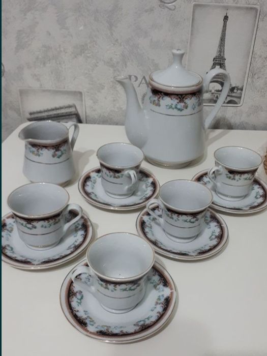 Кофейный сервиз фарфор