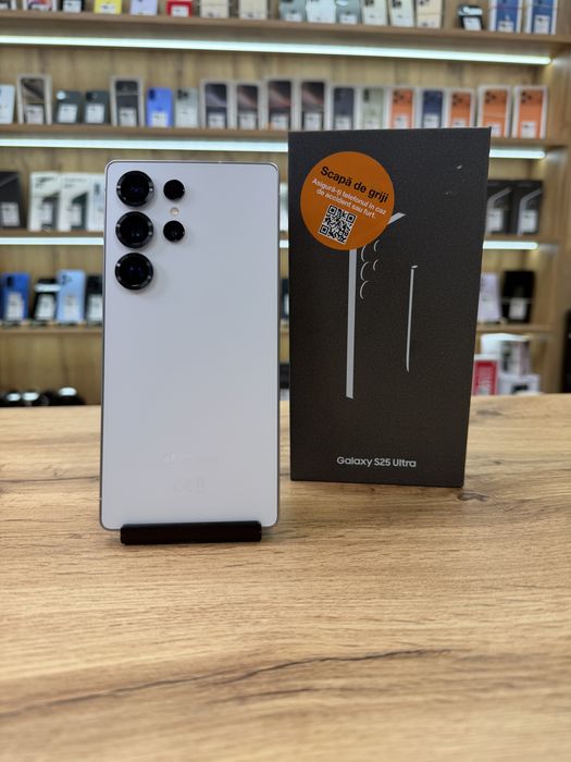 ‼️ Samsung S25 Ultra Whitesilver 512Gb - Sanatate bat.100% - Garantie 12 luni
