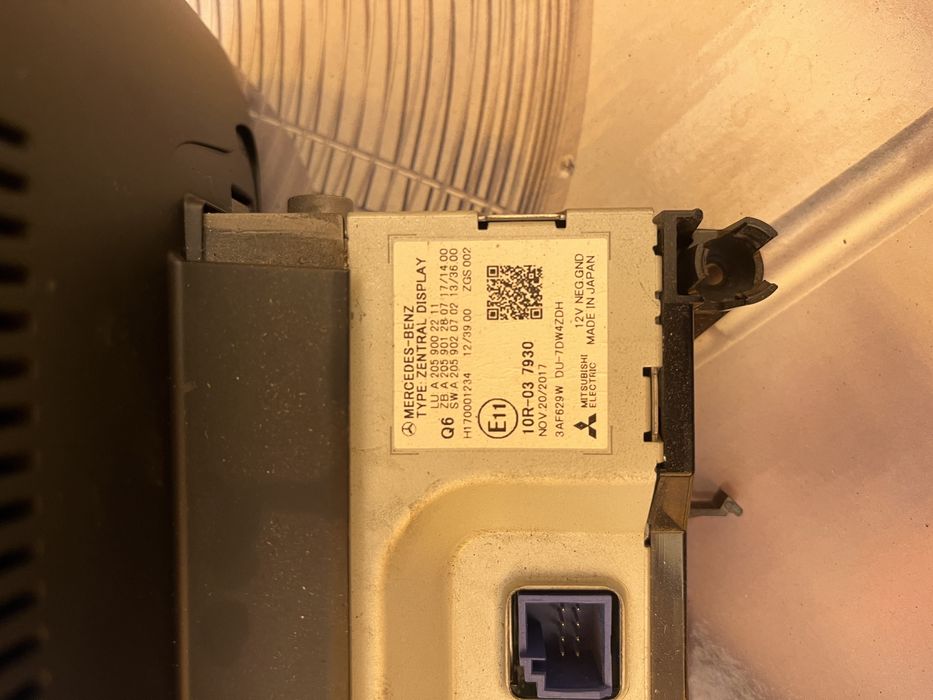 Mercedes C class Навигационен Дисплей