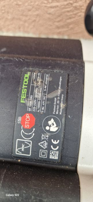 Festool freza  pe curent