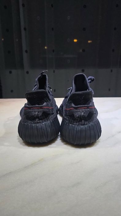 Yeezy 350 black reflective