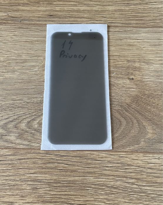 Vand folie sticla privacy iphone 14,14pro,14pro max,14 plus,15